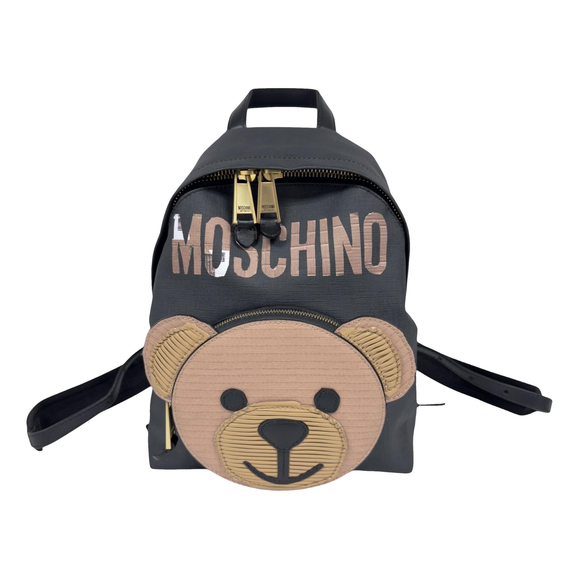 Vegan leather backpack