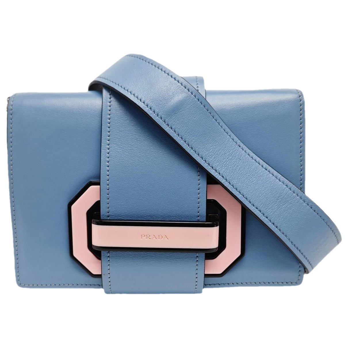 Plexi Bag leather crossbody bag