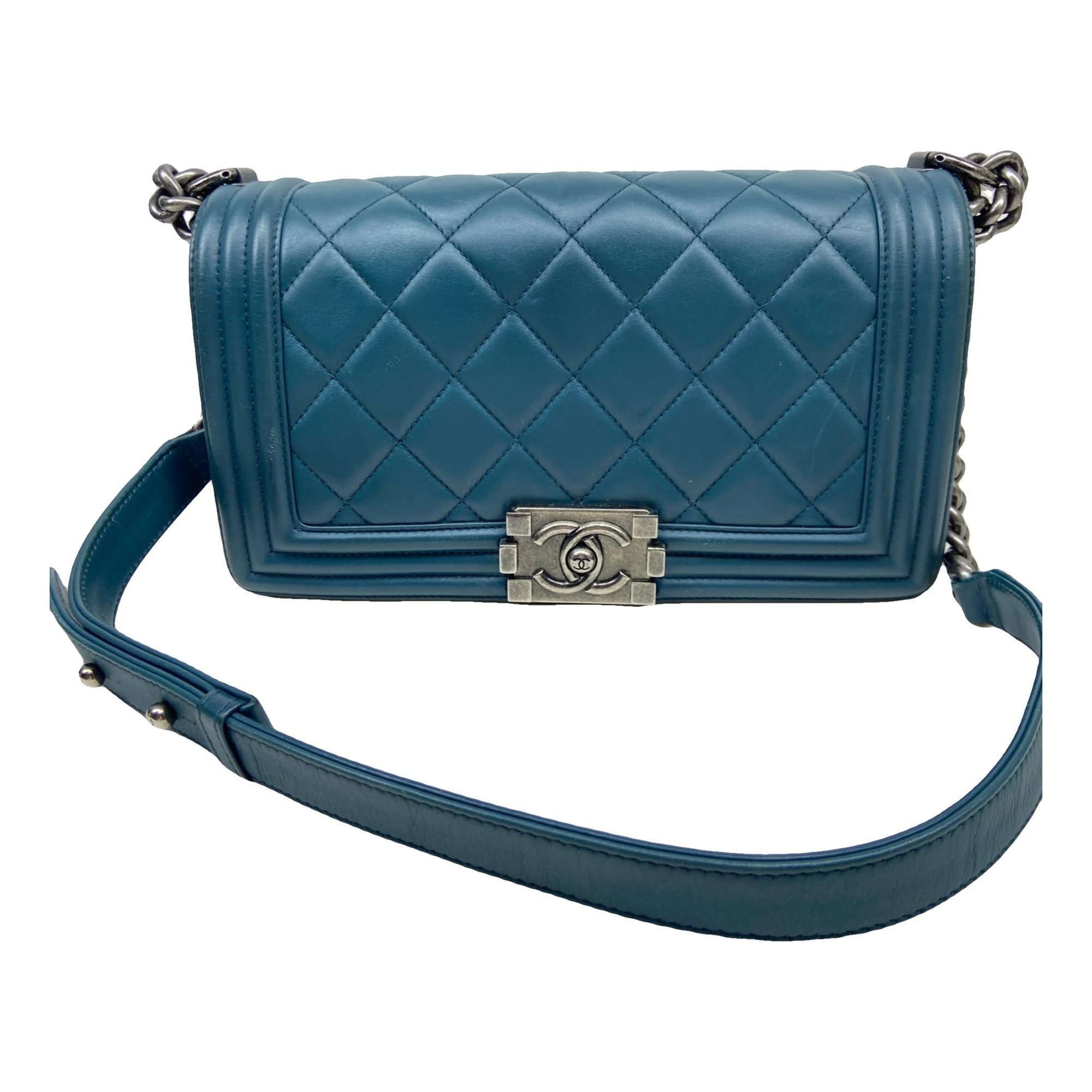 Leather handbag