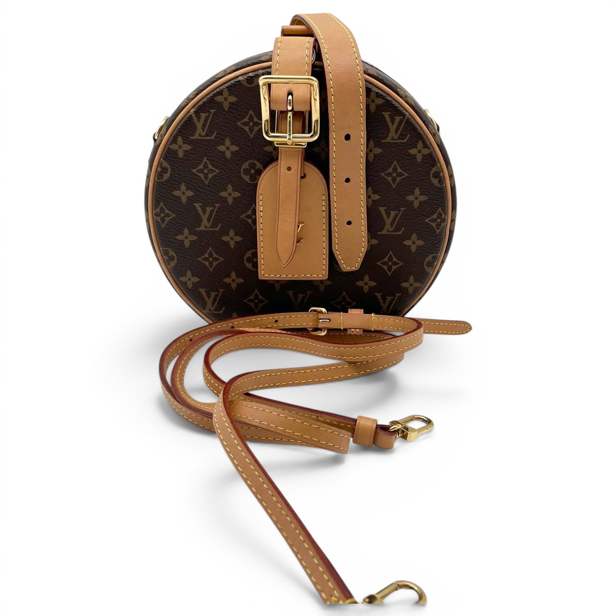 Boîte chapeau souple vinyl handbag