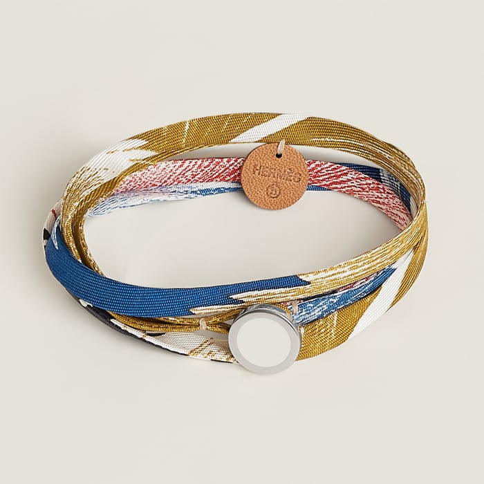 Random Double Tour Silk Bracelet