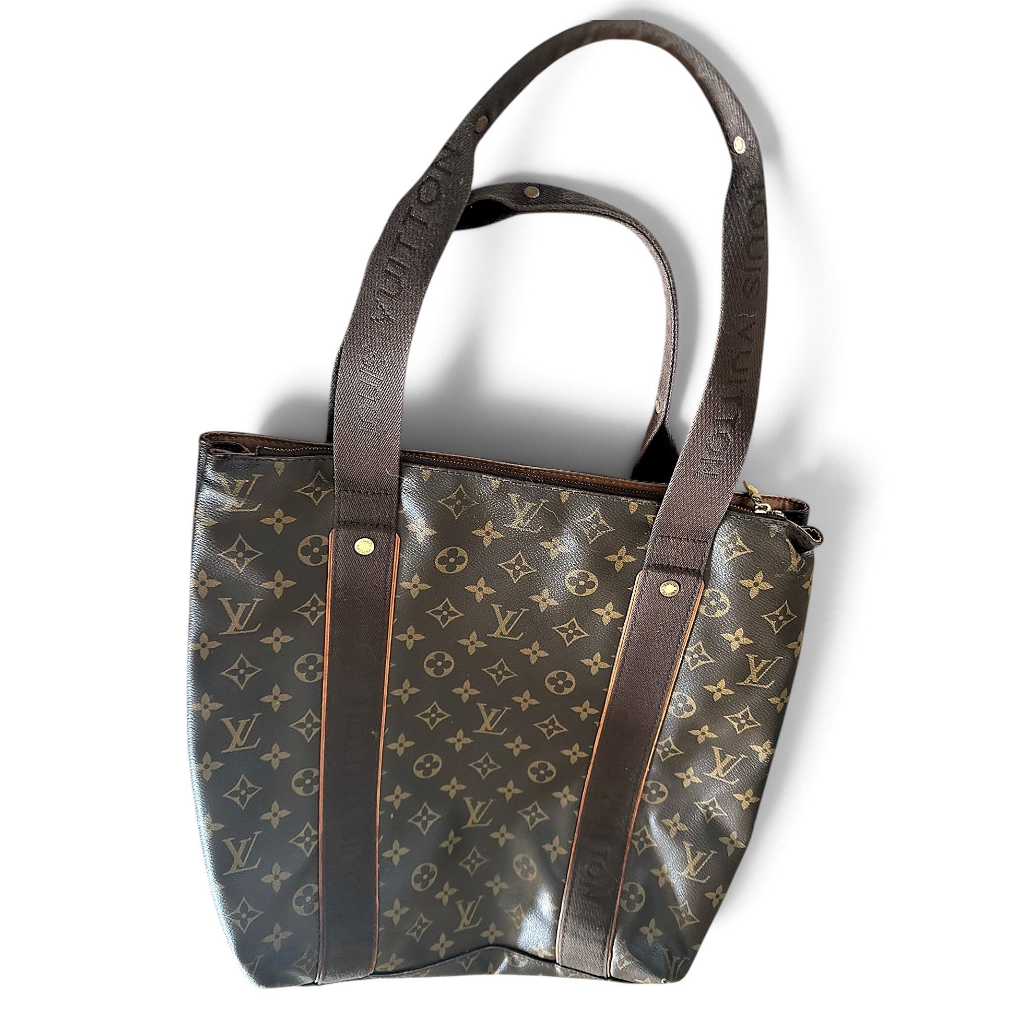 Sac souple leather tote