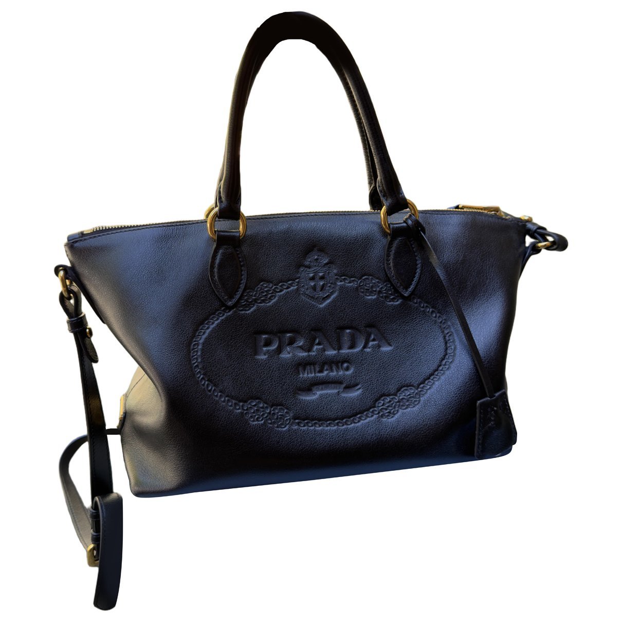 Leather crossbody bag