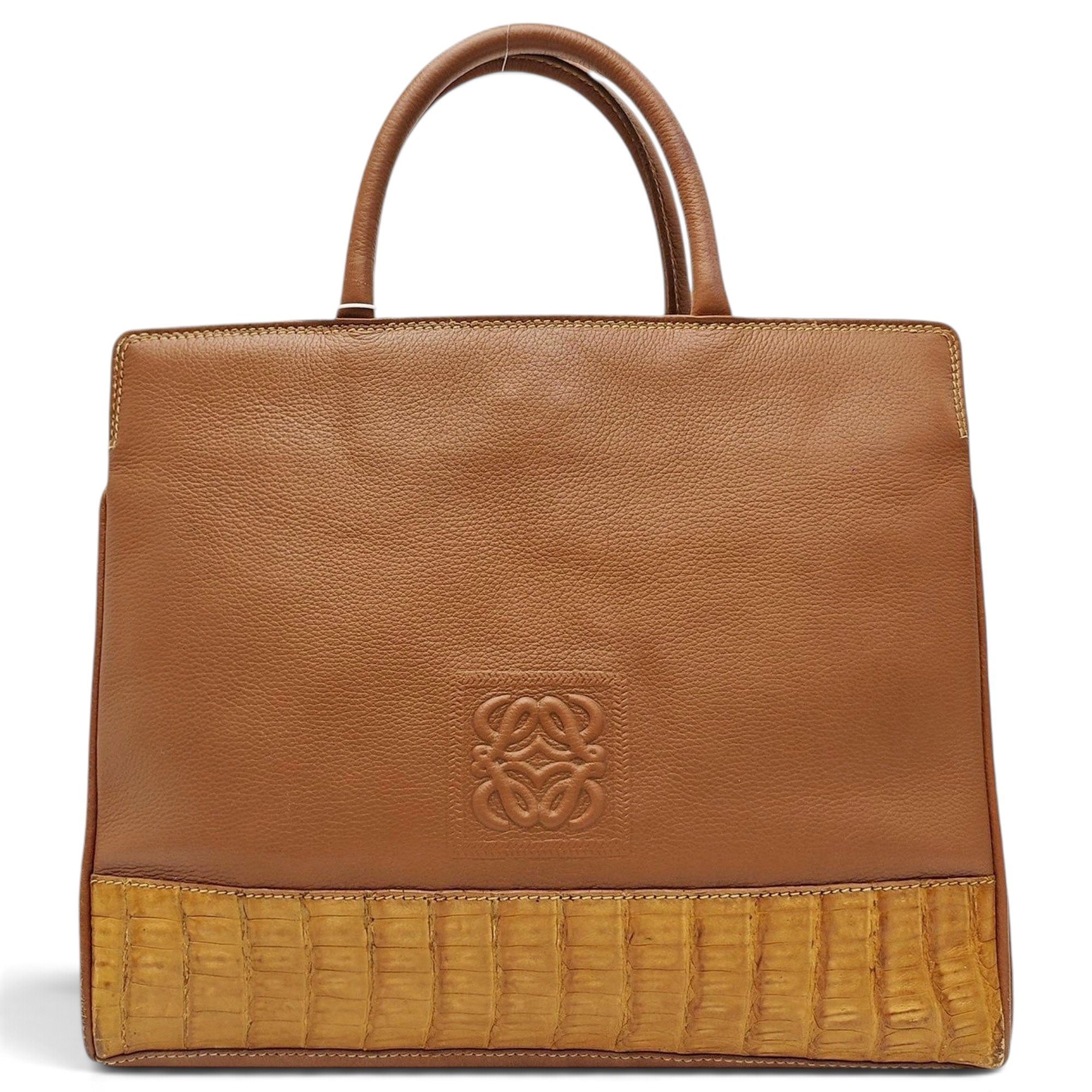Leather handbag