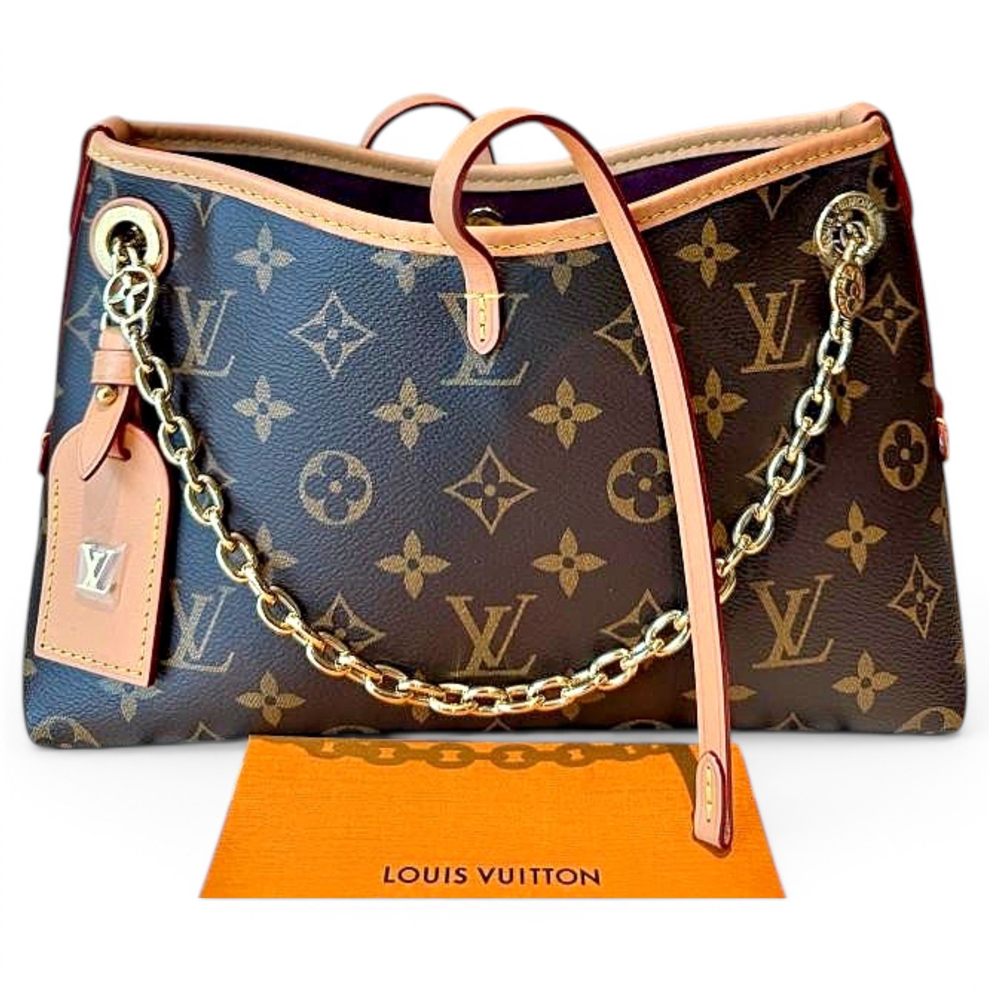 Carry All leather handbag