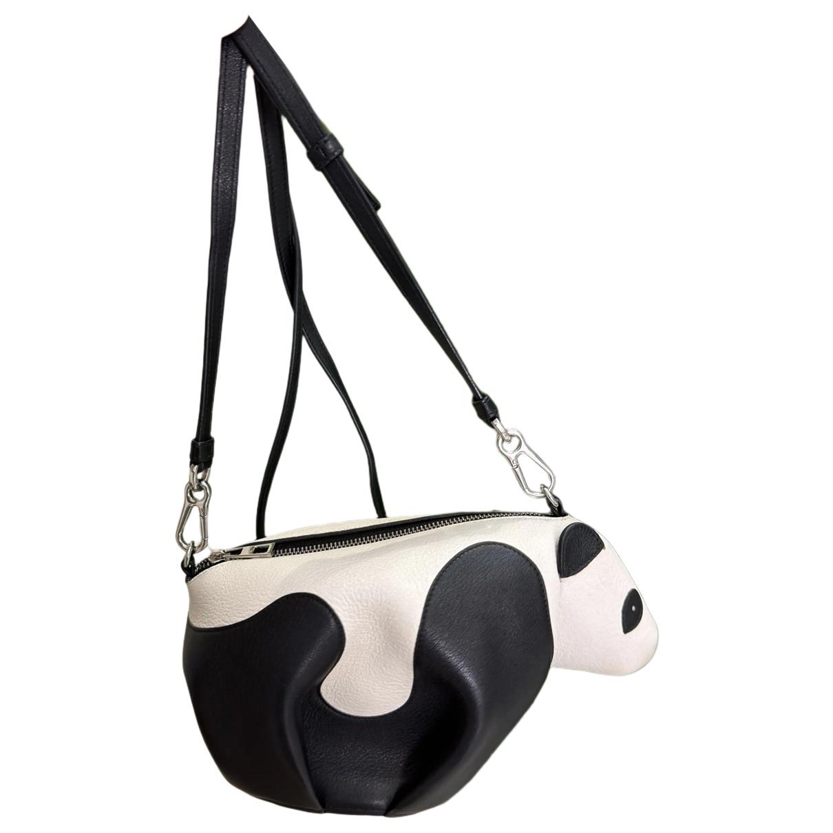 Animals leather crossbody bag