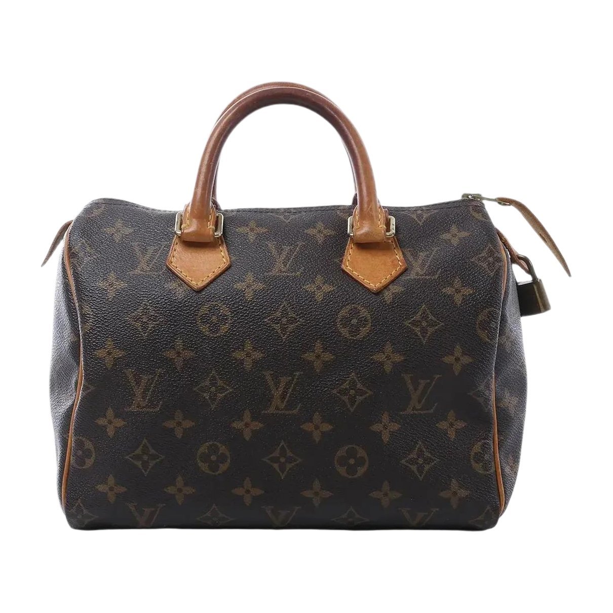 Speedy leather handbag