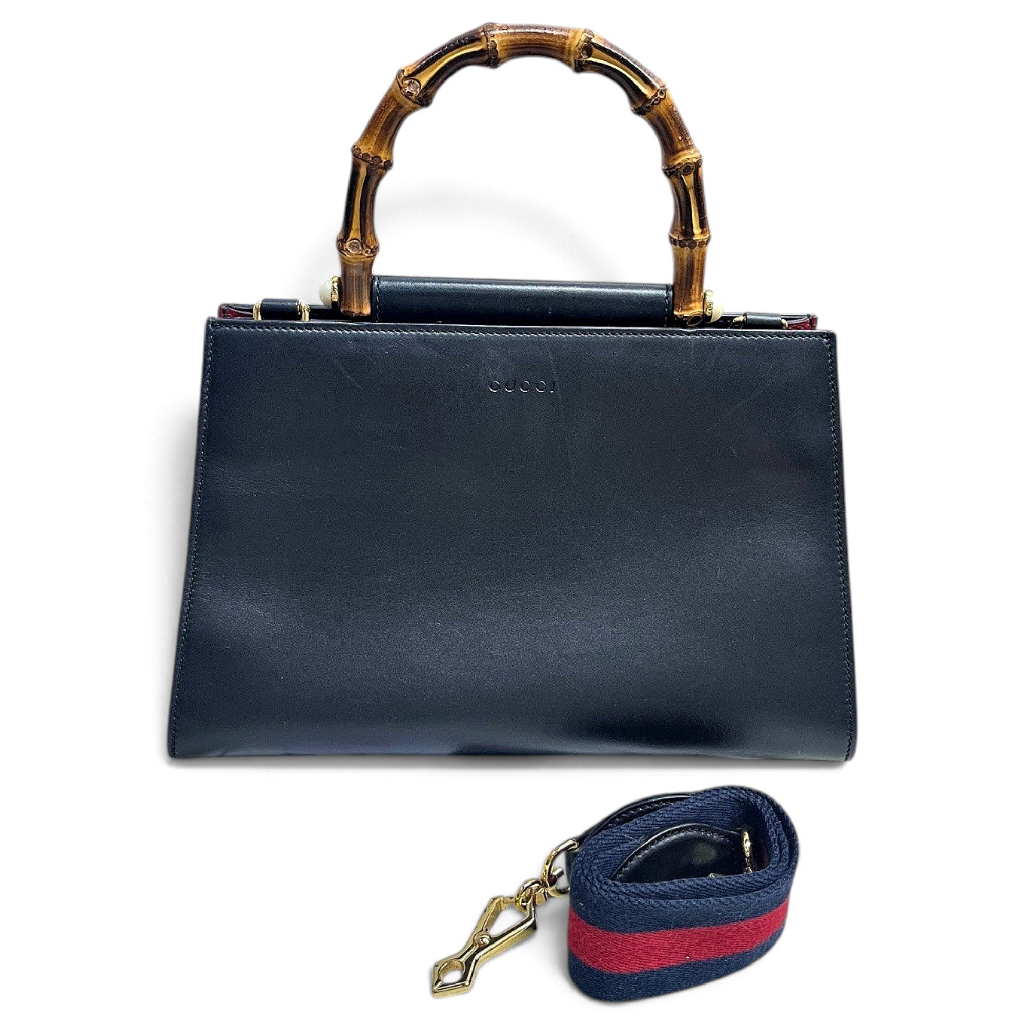 Nymphaea leather handbag