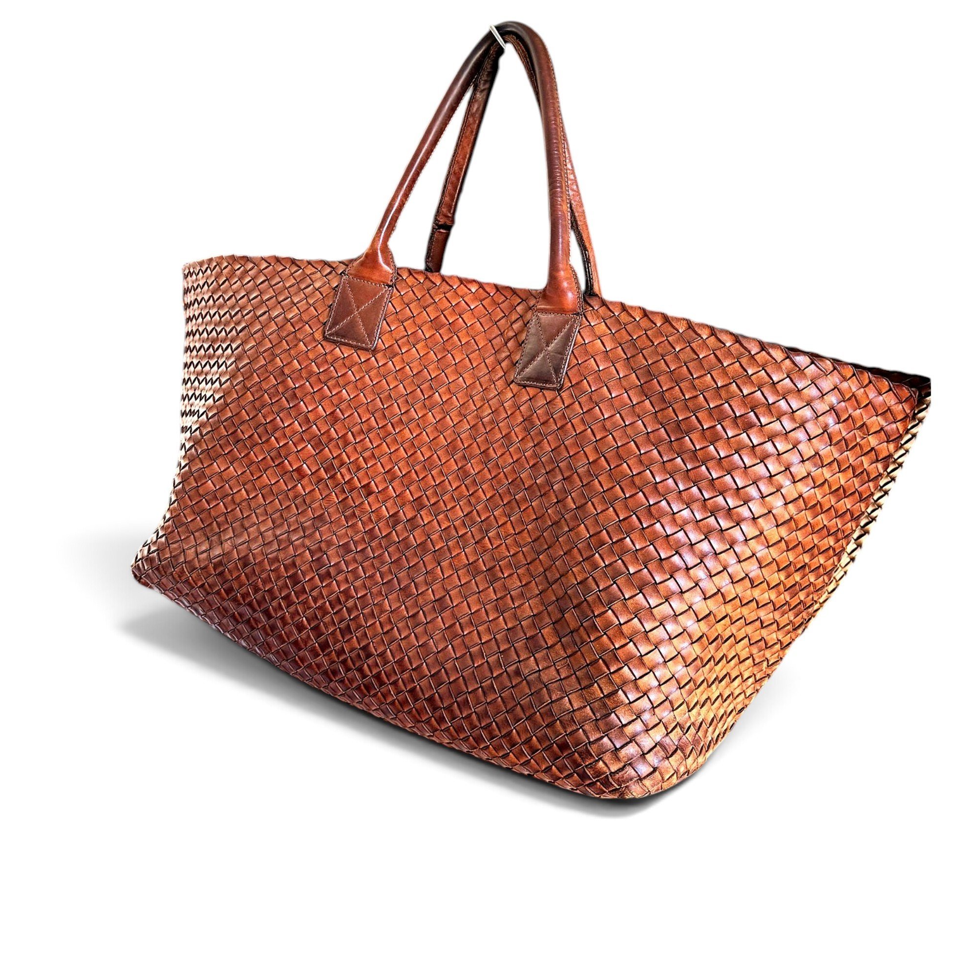 Cabat leather tote