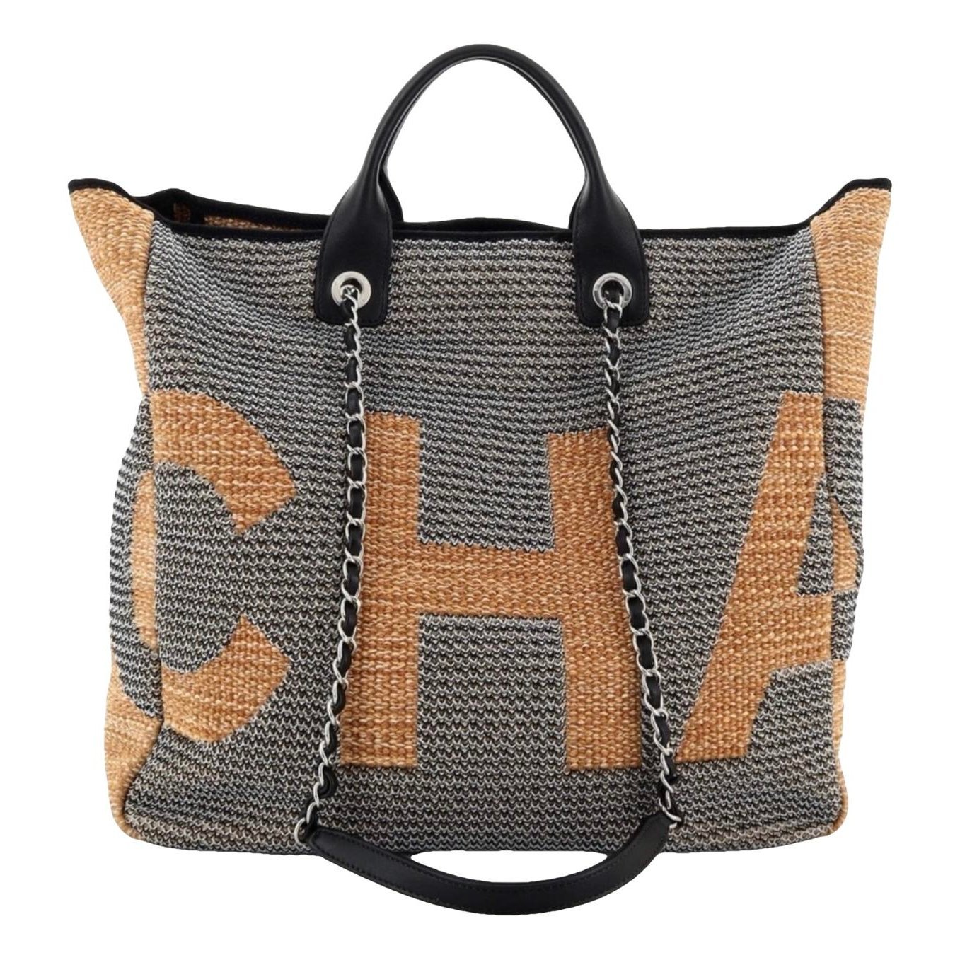 Leather tote