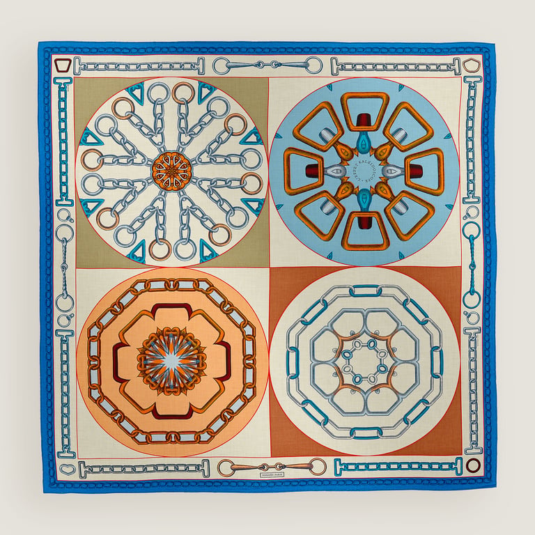Châle 140 Effet Kaléidoscope