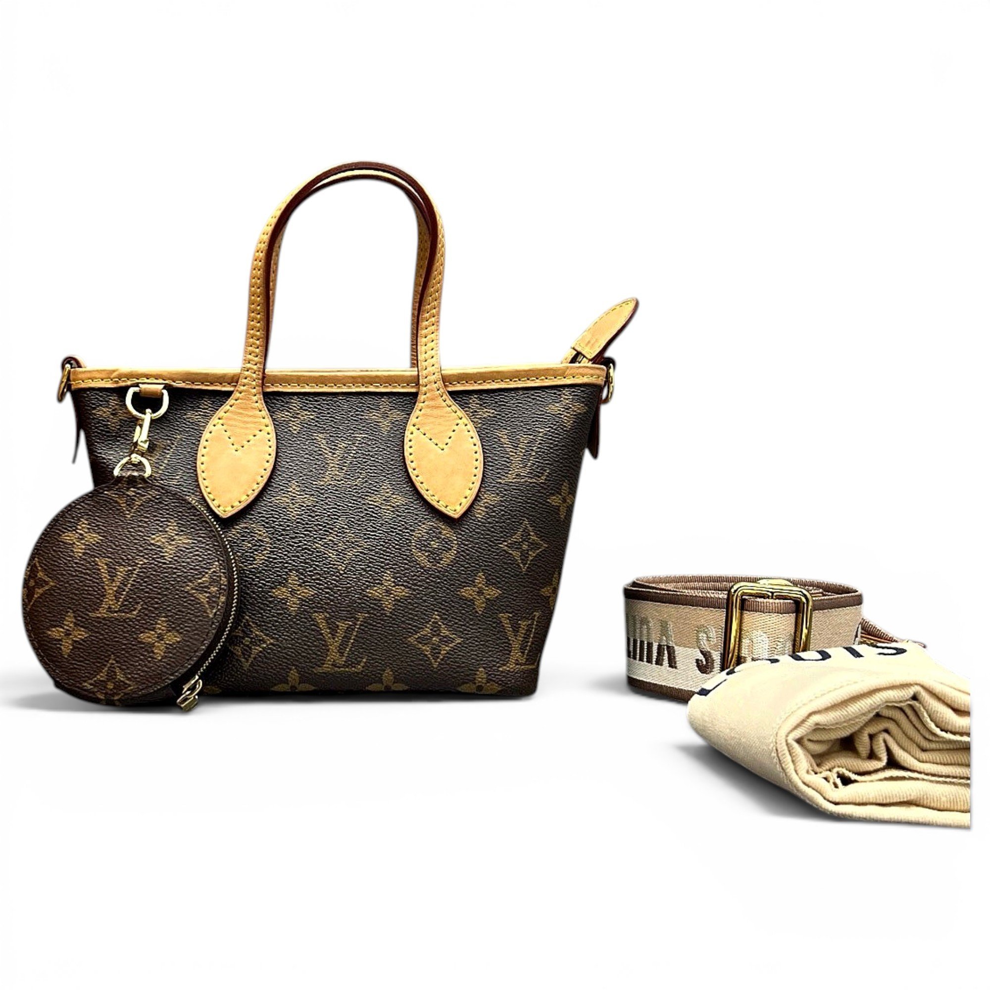Neverfull leather handbag