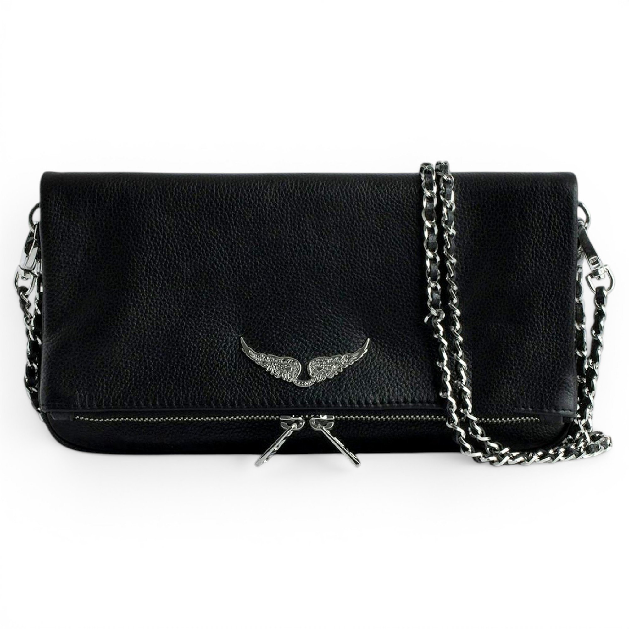 Rock leather handbag