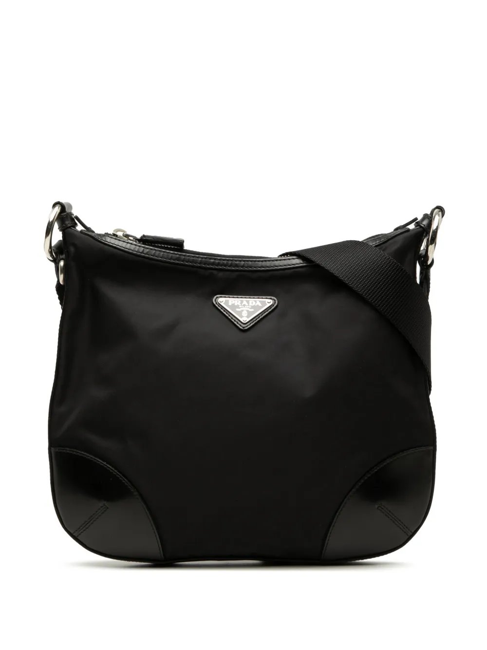 2013-2026 Leather Trimmed Tessuto Zip Top crossbody bag