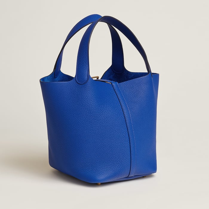 Bleu Royal Picotin Lock 22 Bag