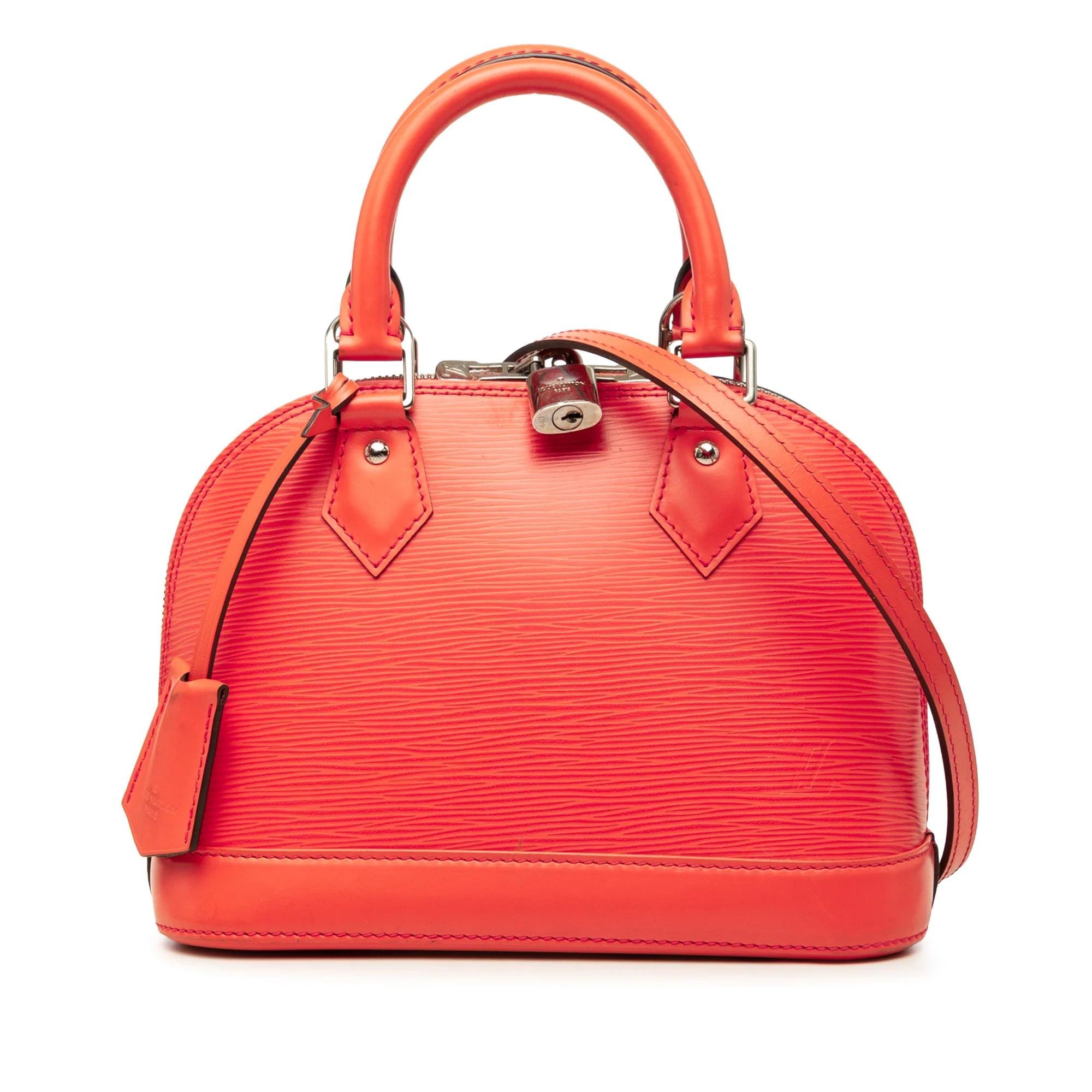 Alma leather handbag