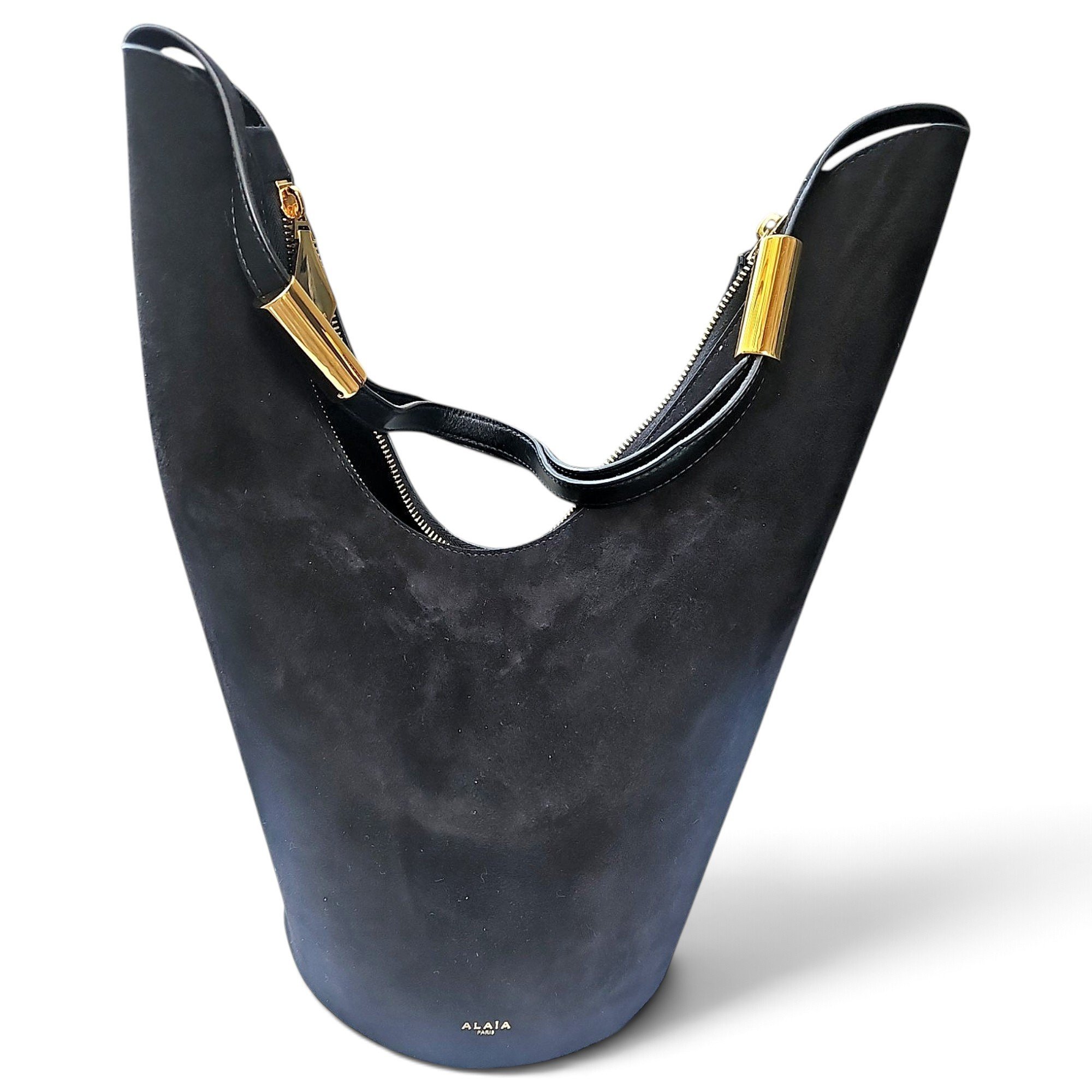 Alaia Hip Bucket bag