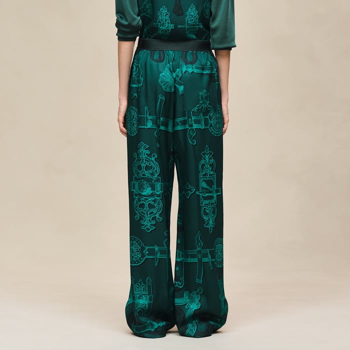 Vert Pin "Ferronnerie Remix" Pants