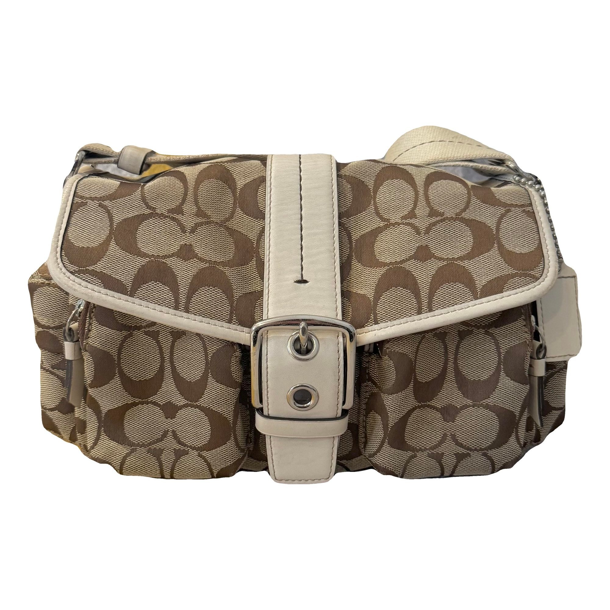 Signature Sufflette leather handbag
