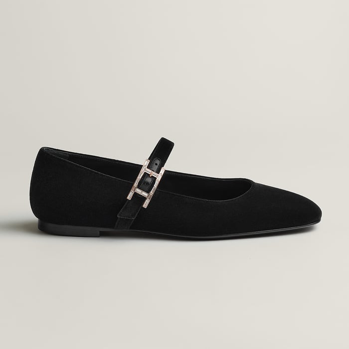 Noir Jane Ballet Flat