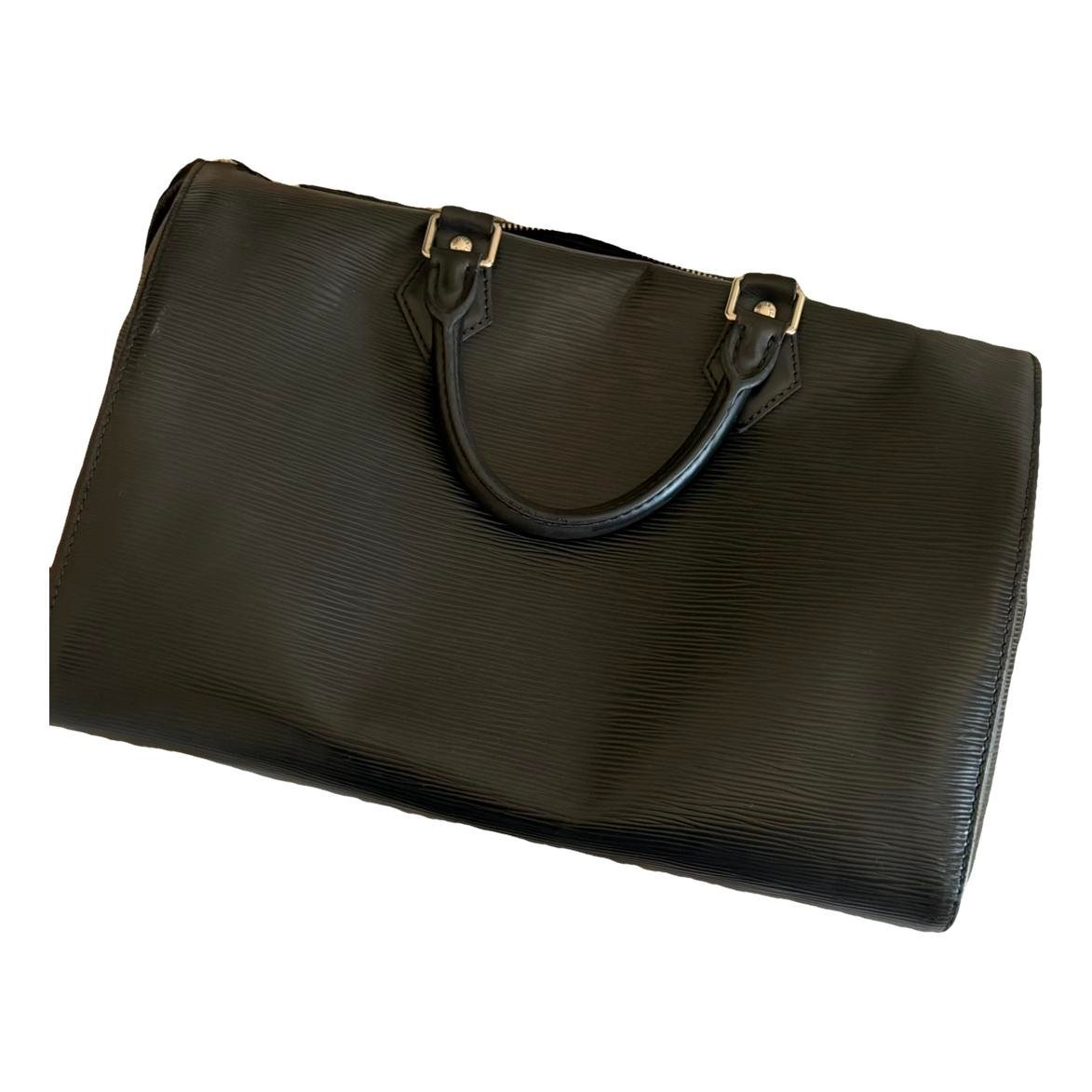 Speedy leather handbag