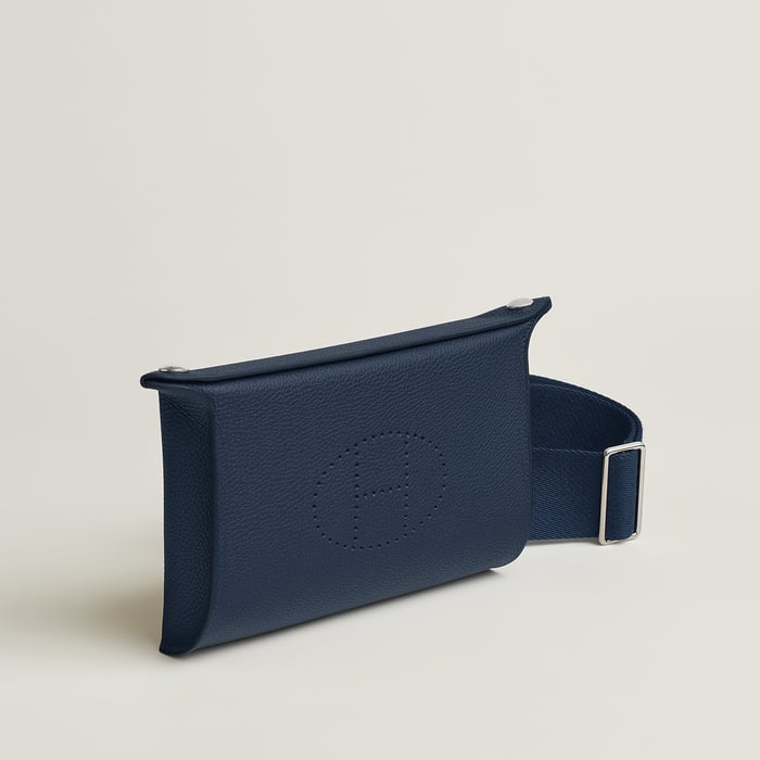 Bleu Abysse Hermès Videpoches Bag