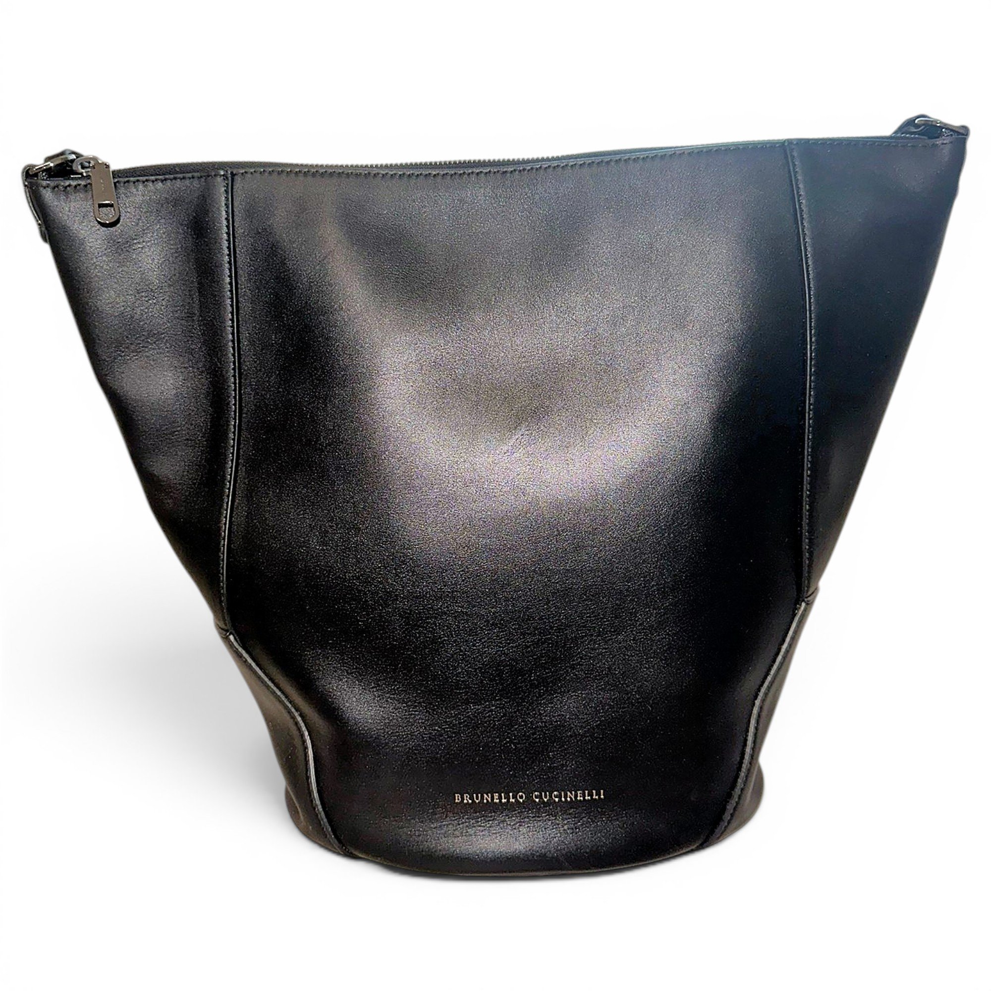 Leather crossbody bag