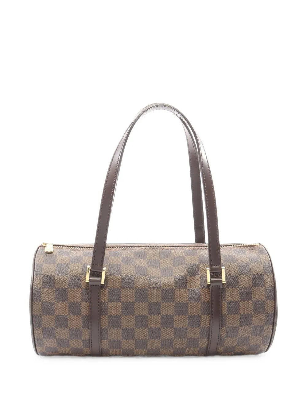 2005 30 Papillon Damier Ebene canvas tote bag