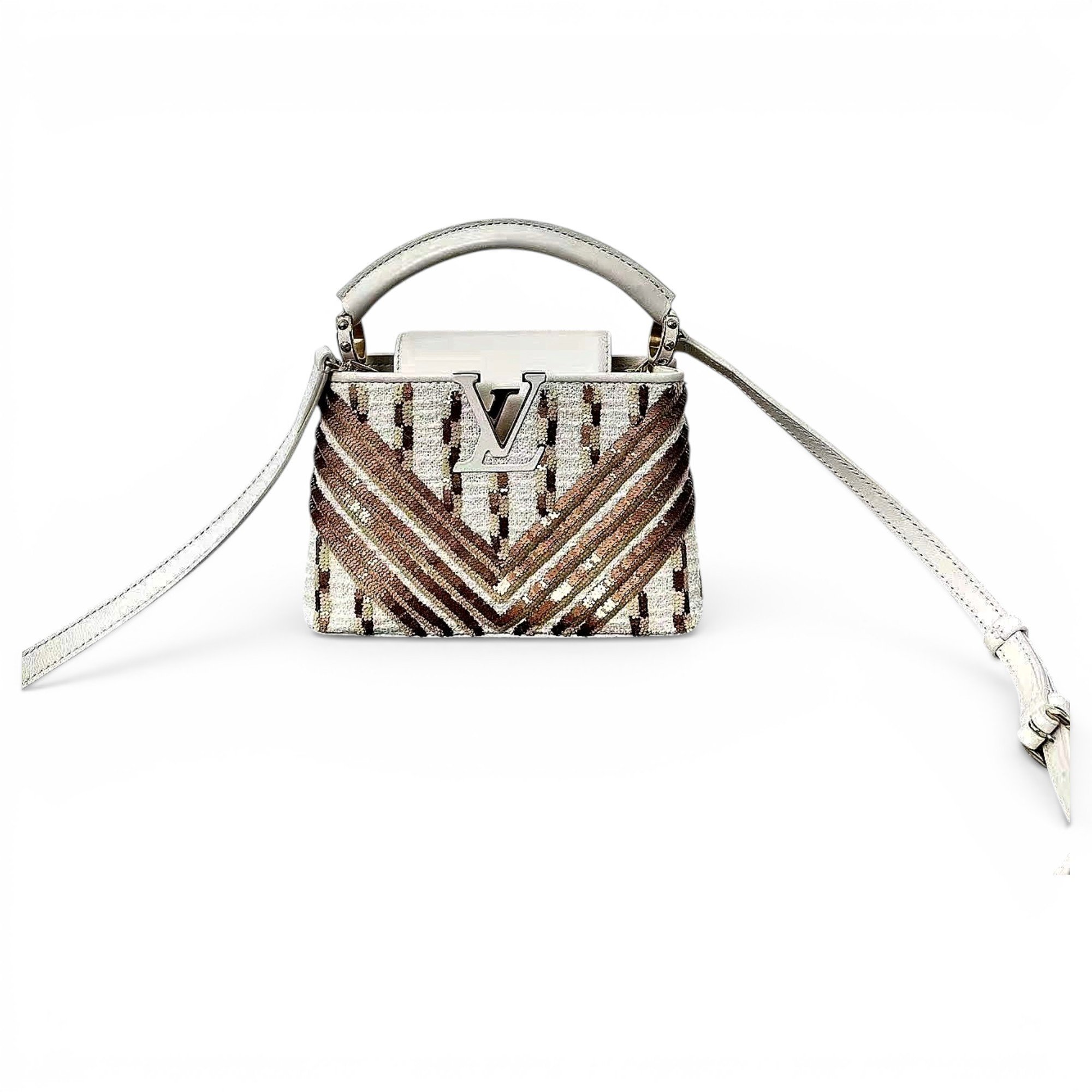 Capucines leather handbag