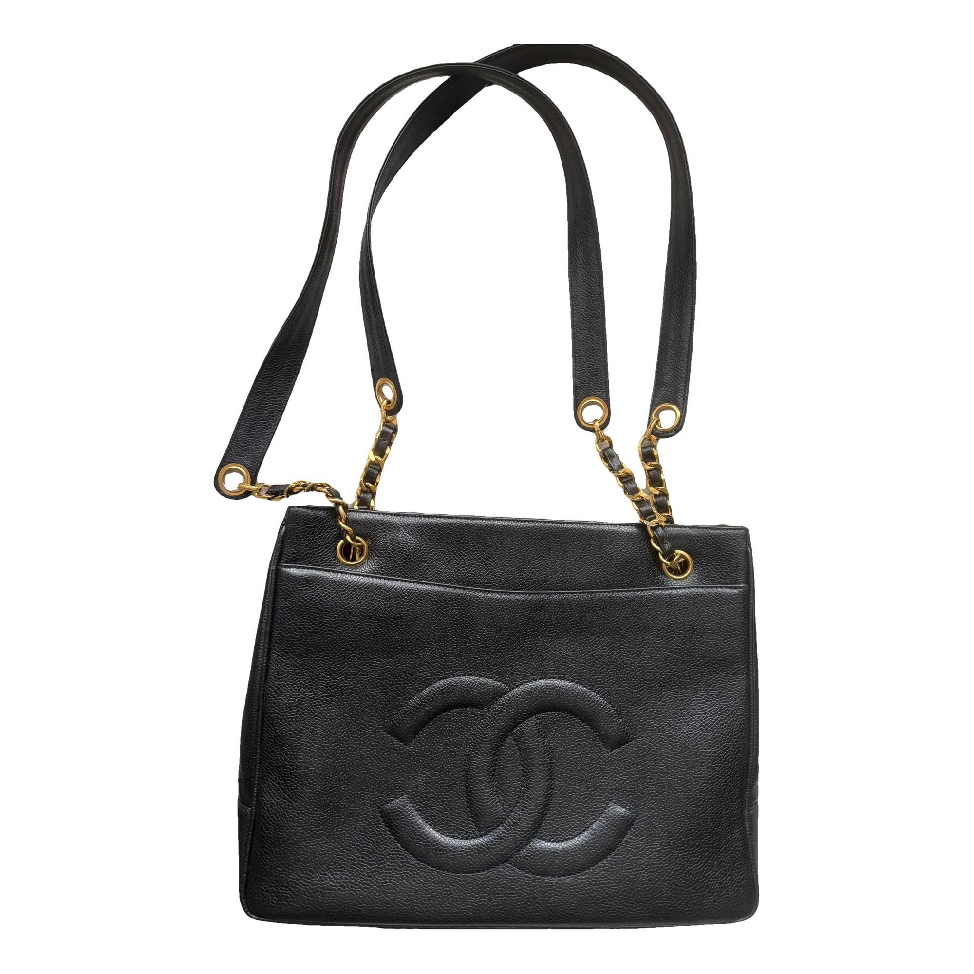 Grand shopping leather tote