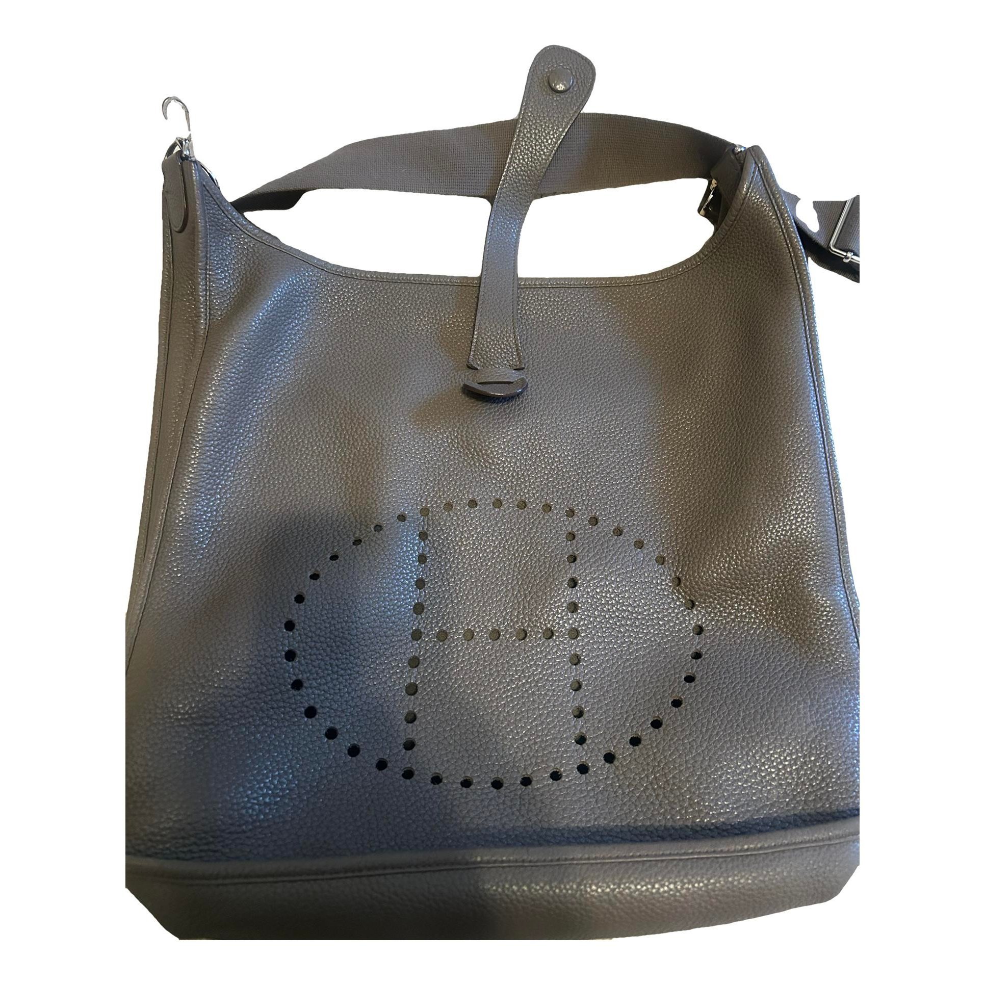 Evelyne leather handbag