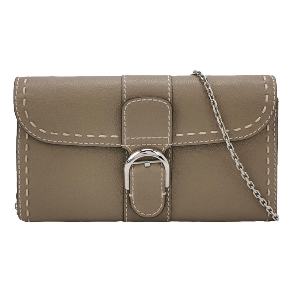 Leather crossbody bag
