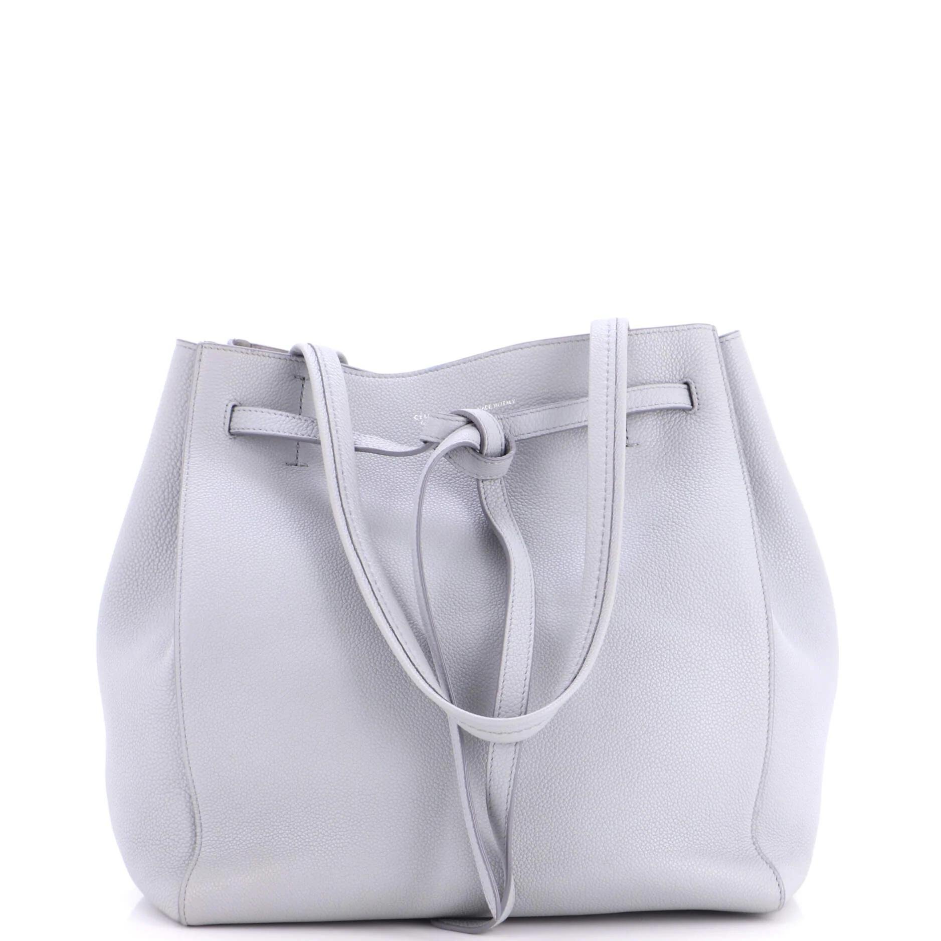 Leather tote