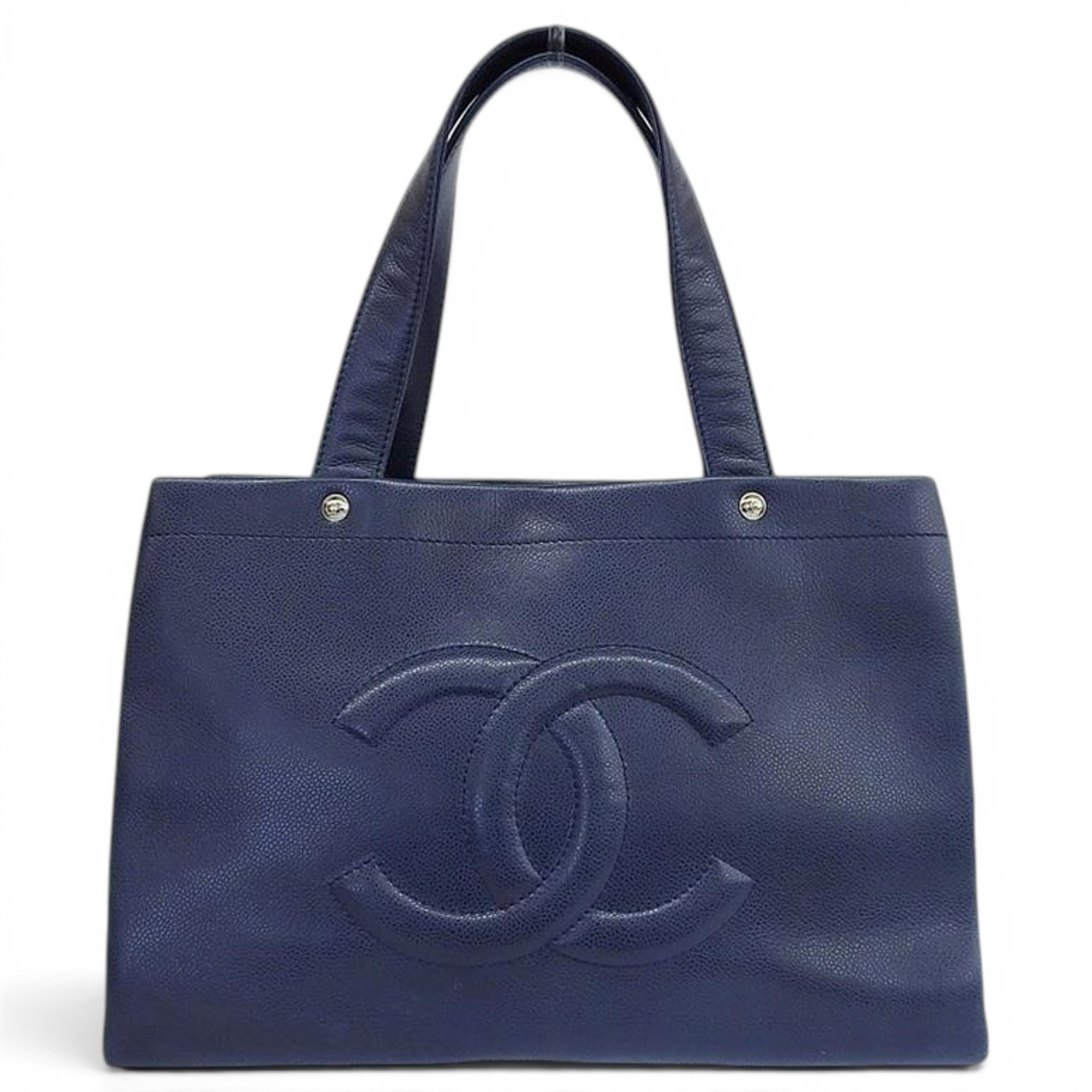 Leather tote