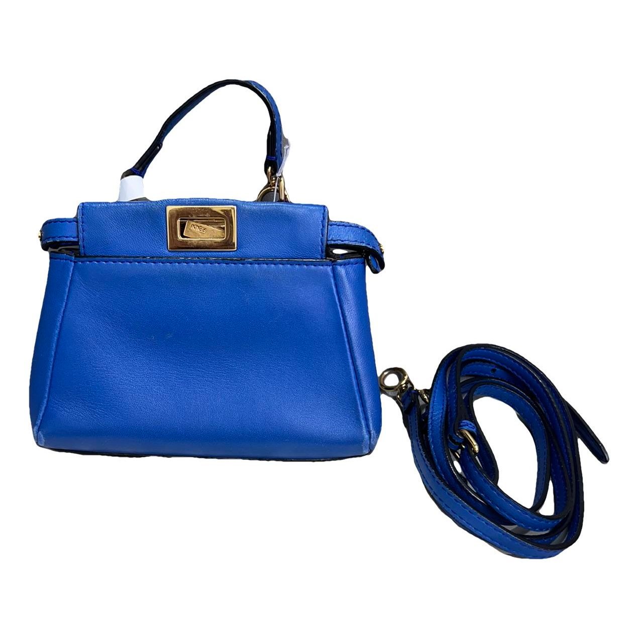 Peekaboo leather handbag