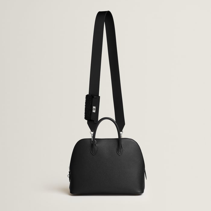 Noir Kelly Pocket Pluch Bag Strap