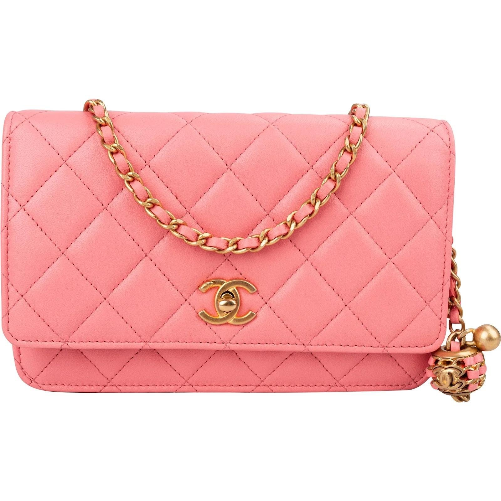 Wallet On Chain Timeless/Classique leather crossbody bag