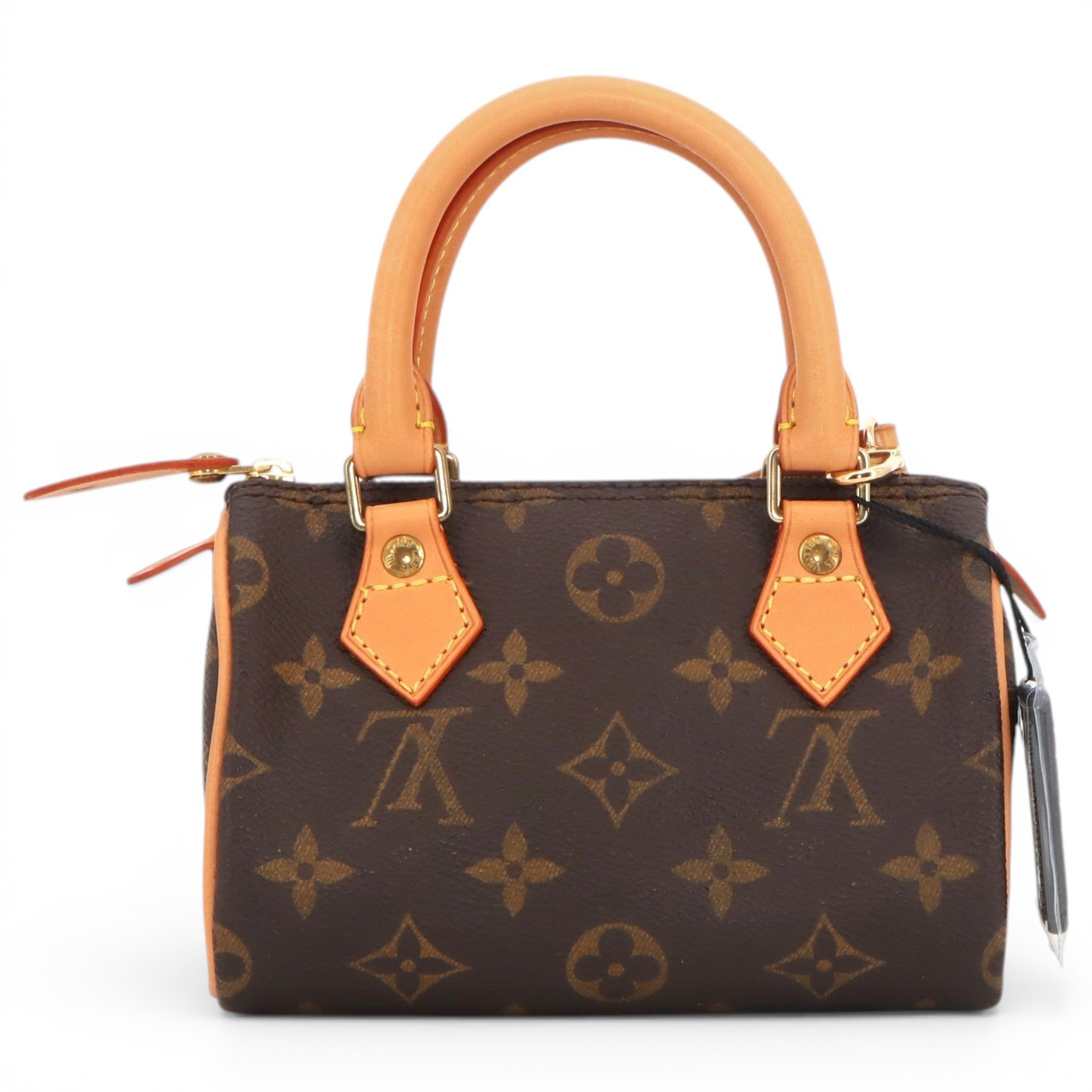 Louis Vuitton Nano Speedy / Mini HL leather handbag