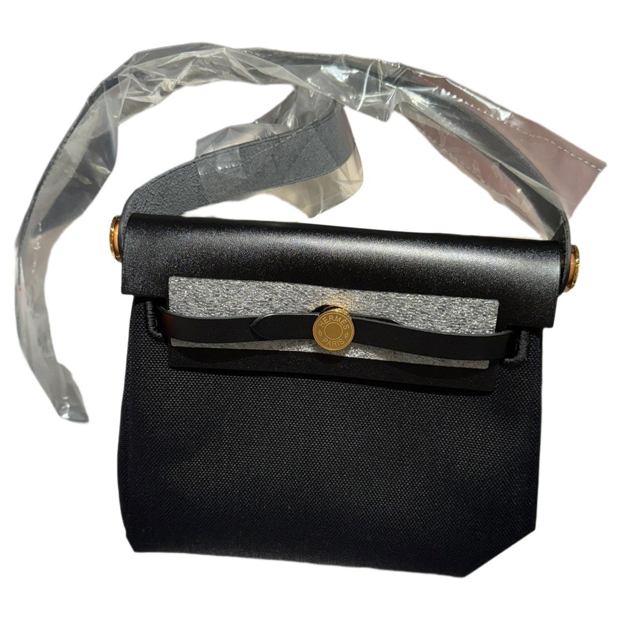 Hermes Herbag Handbag Black 2025