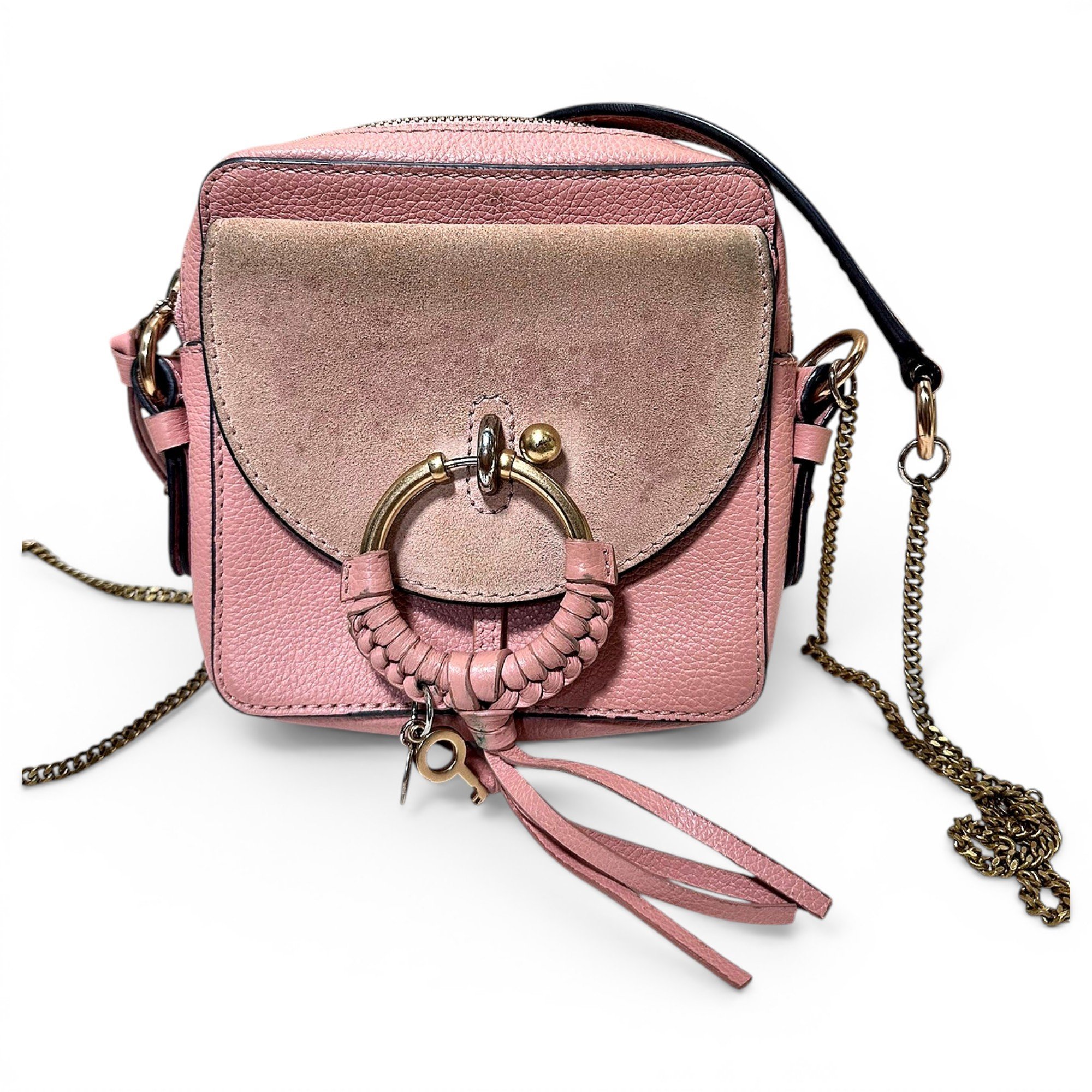 Leather crossbody bag