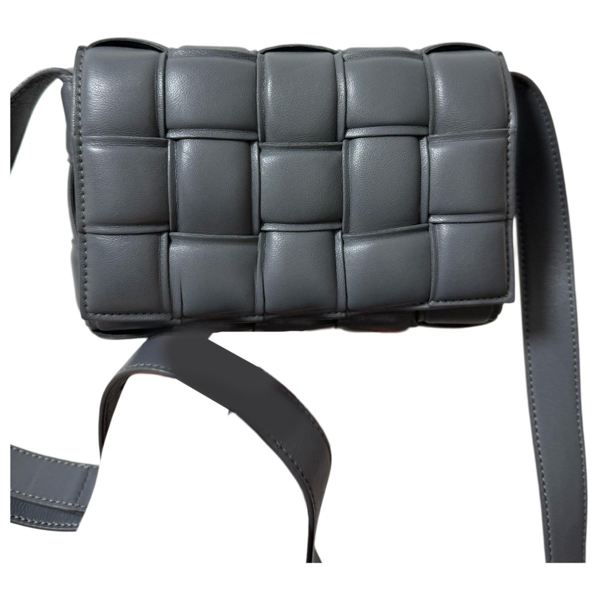 Cassette Padded leather handbag
