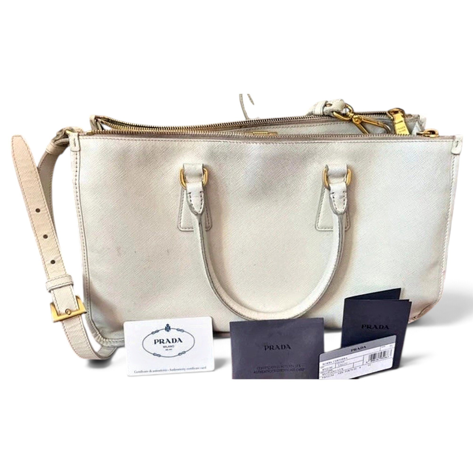 Prada Galleria leather tote