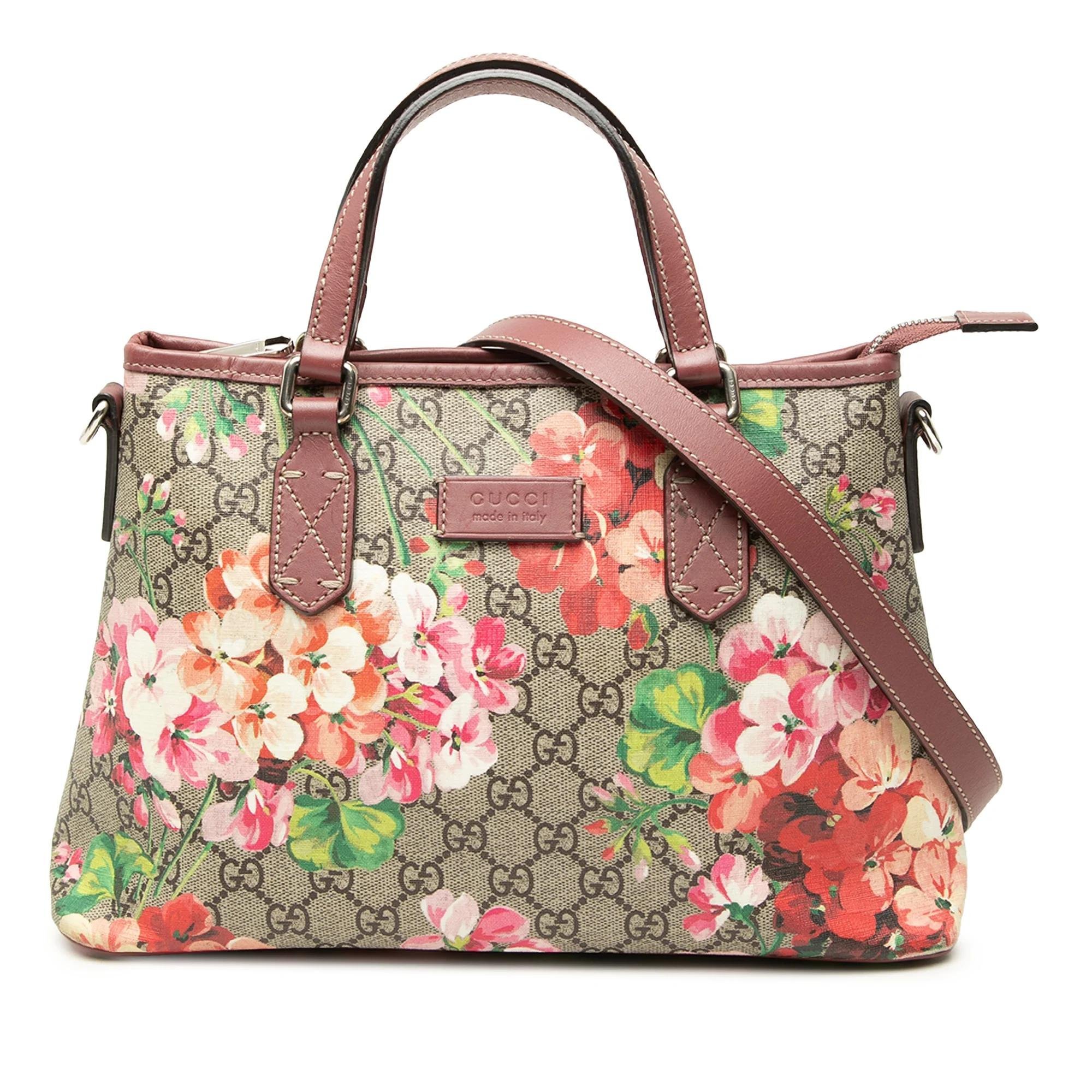 Gucci B cloth satchel