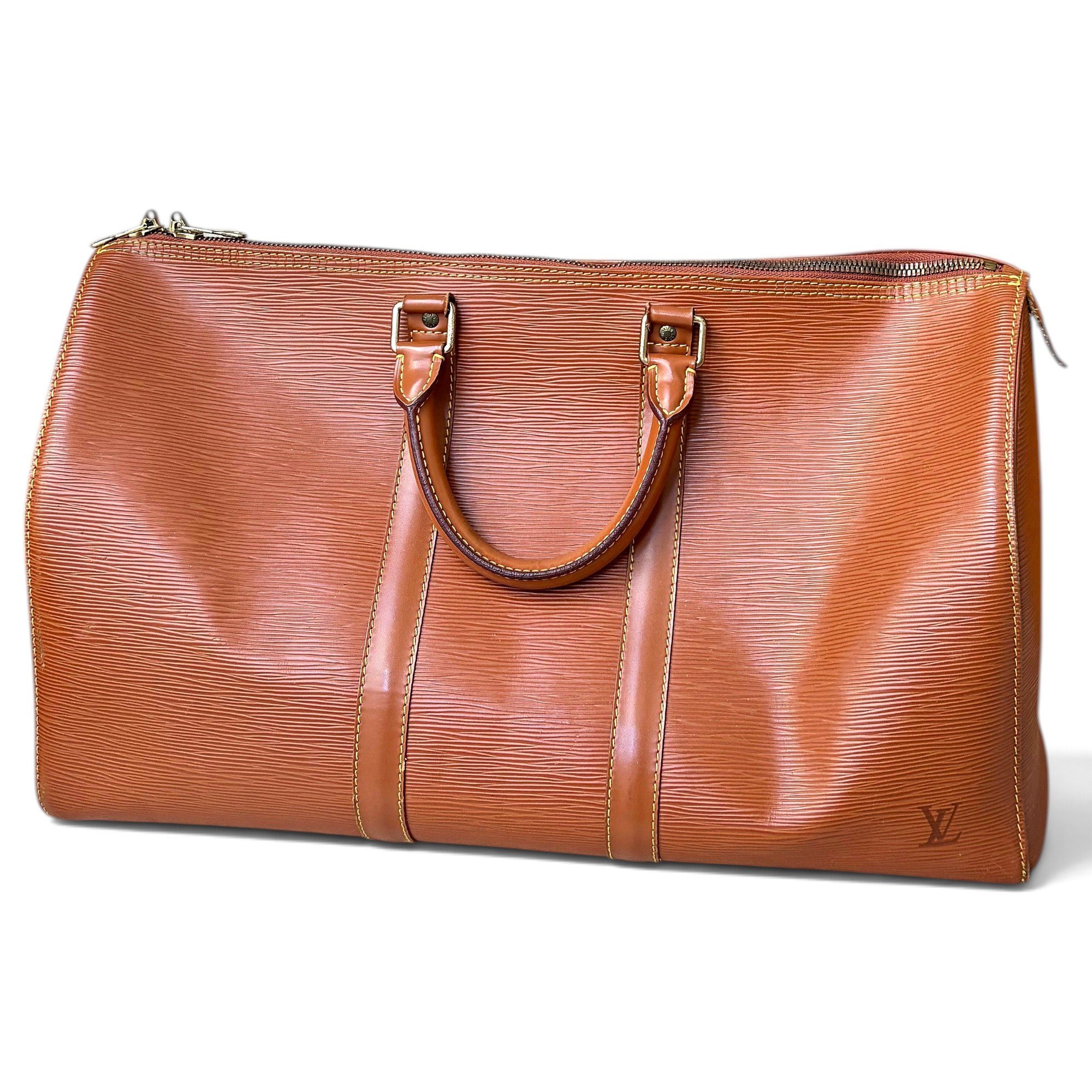 Keepall leather 48h bag
