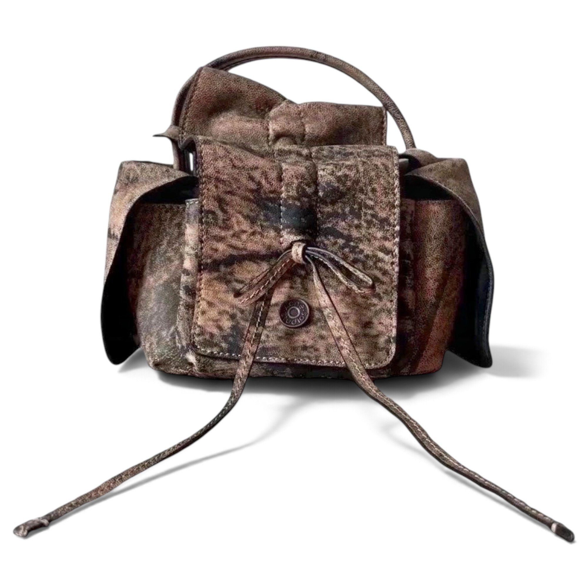 Acne Studios Multipocket leather handbag