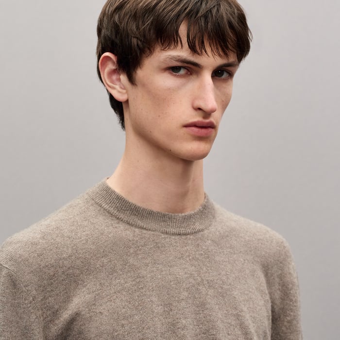 Vigoureux "Maillon Chaine d'Ancre" Crewneck Cashmere Sweater