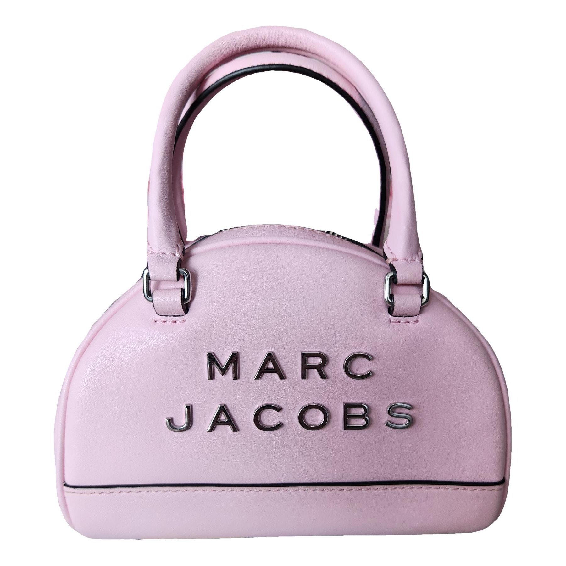 Leather bowling bag