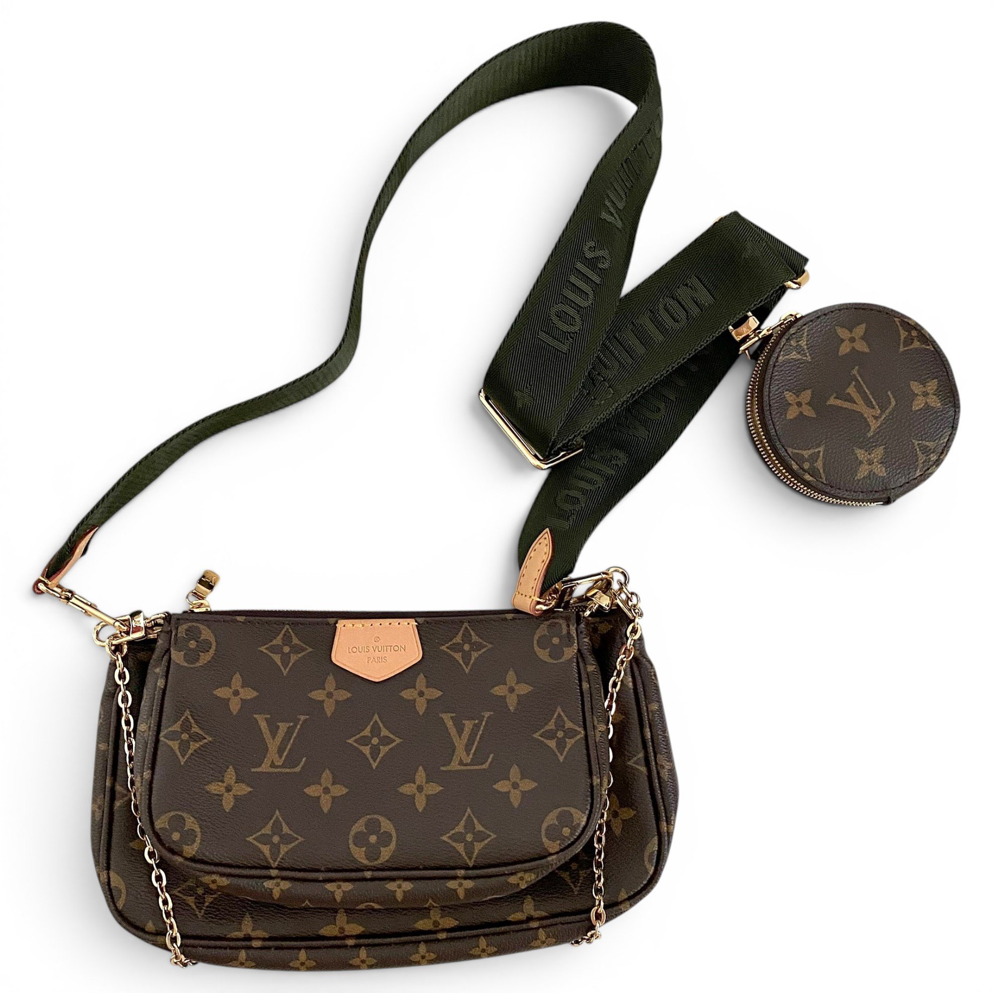 Multi Pochette Accessoires leather crossbody bag