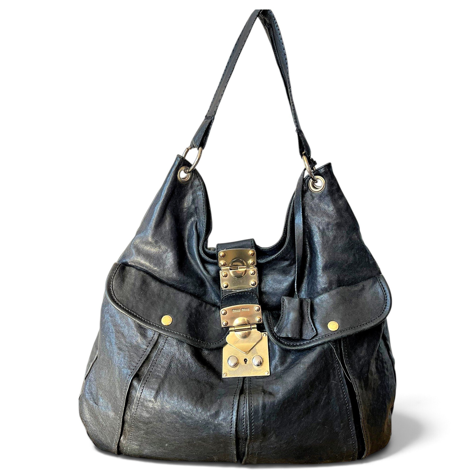 Miu Miu Bow bag leather handbag
