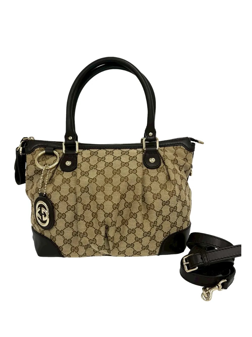 2000-2015 GG Canvas Sukey satchel